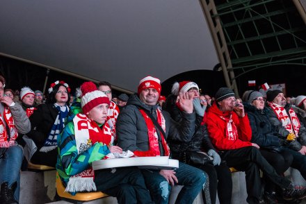 Strefa Kibica w wiślańskim amfiteatrze